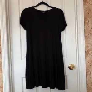A&D Black Swing Tunic Dress with Pockets